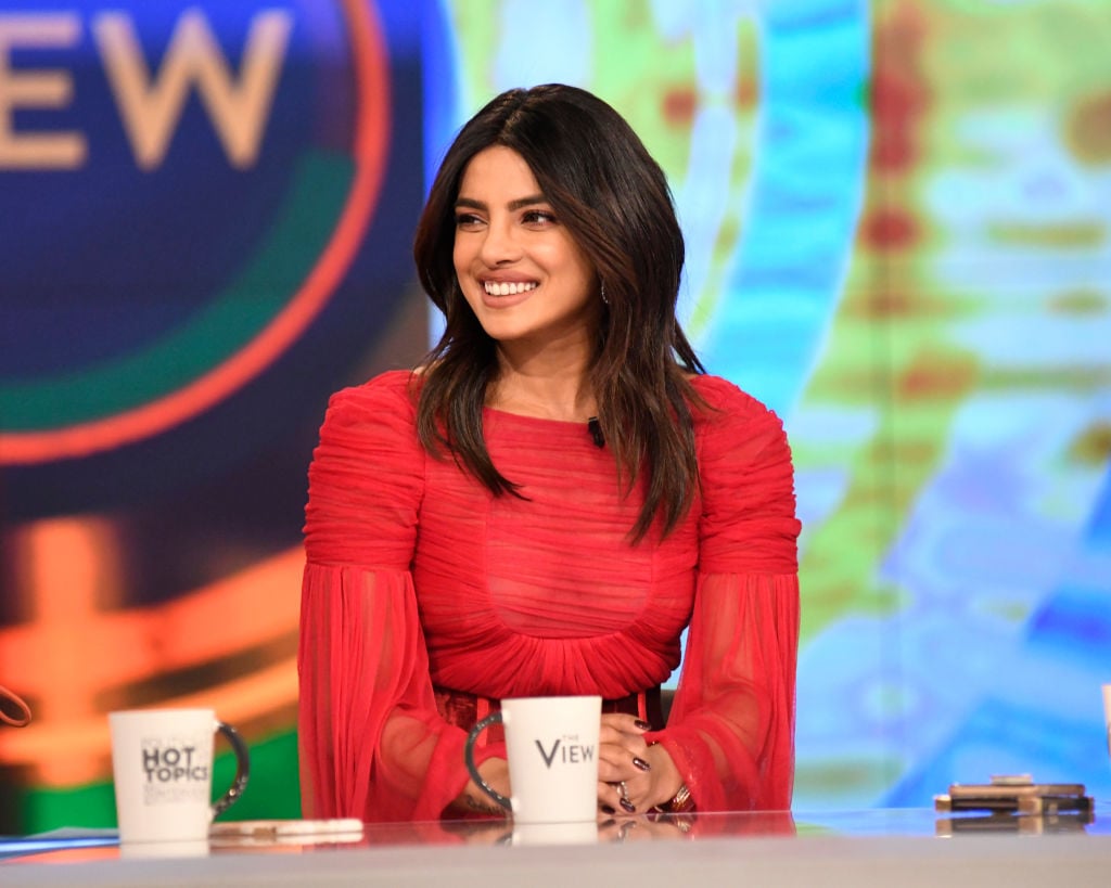 Priyanka Chopra Jonas on The View.