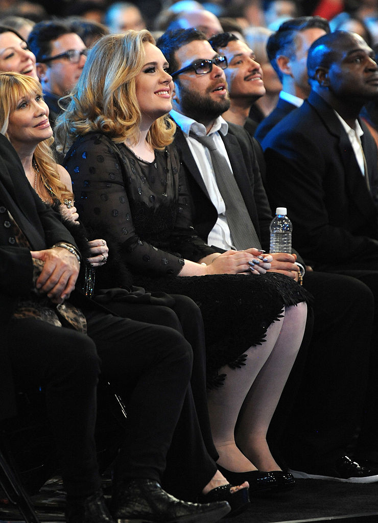 Adele and Simon Konecki