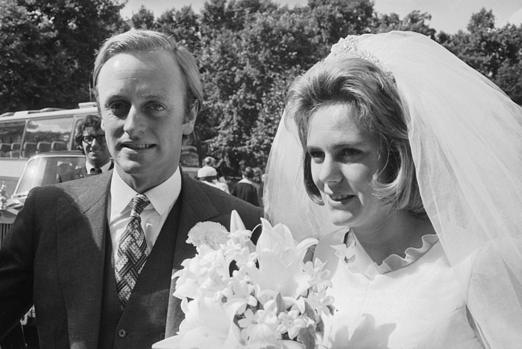 Andrew Parker Bowles and Camilla