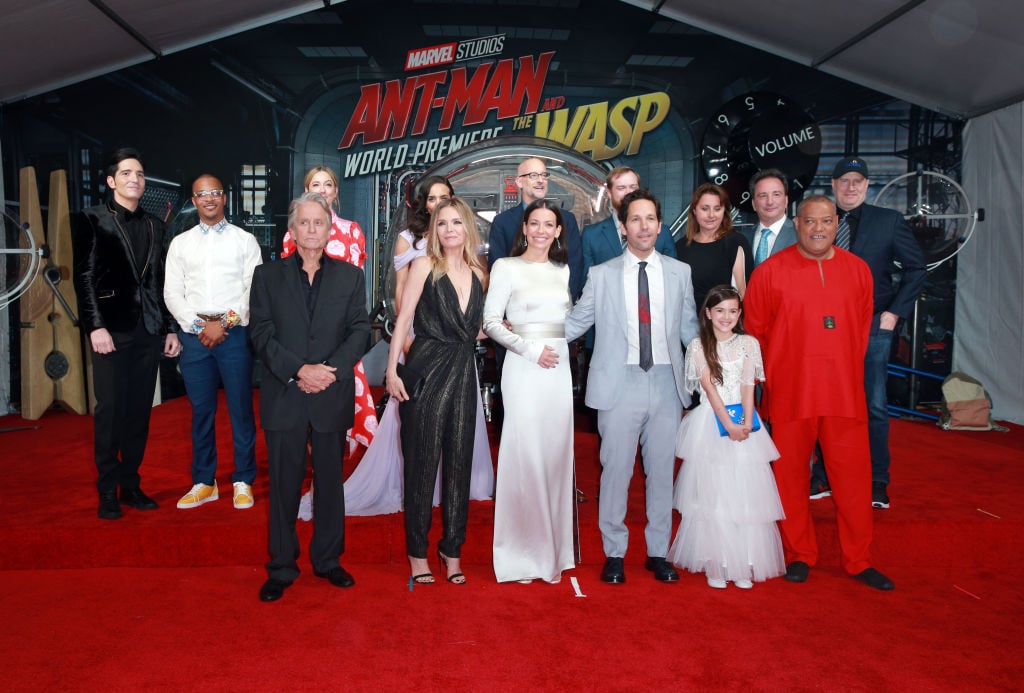 Ant-Man and The Wasp cast and crew at premiere.