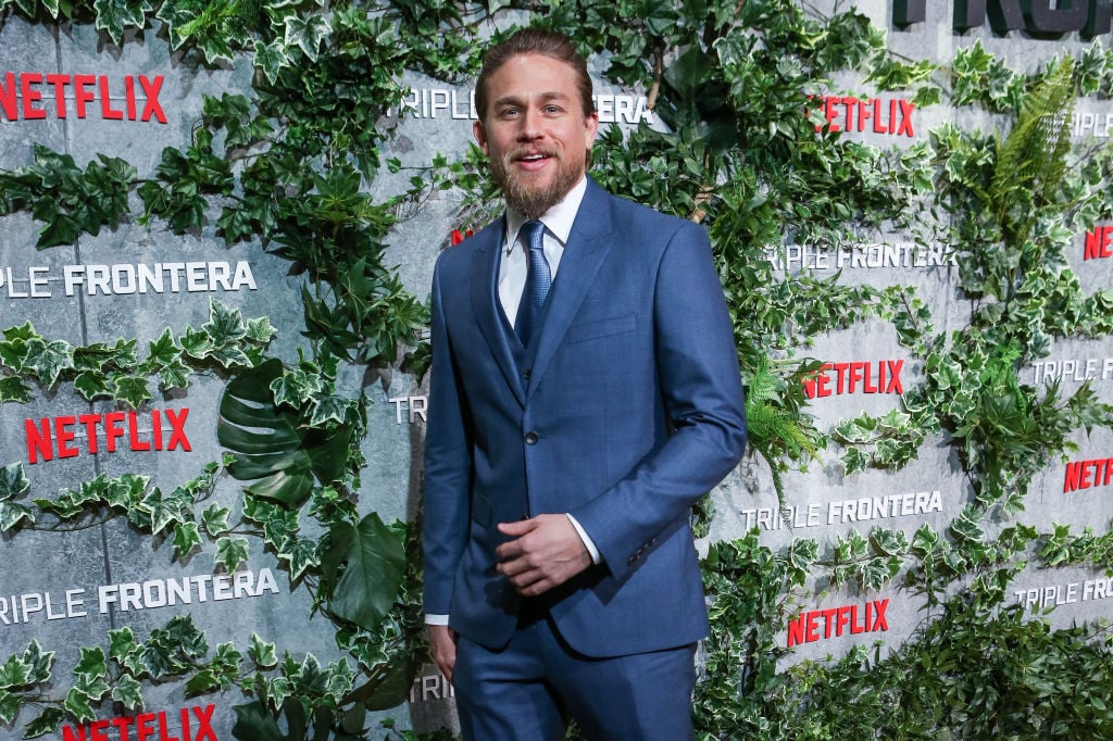Charlie Hunnam at the Triple Frontier premiere in Spain
