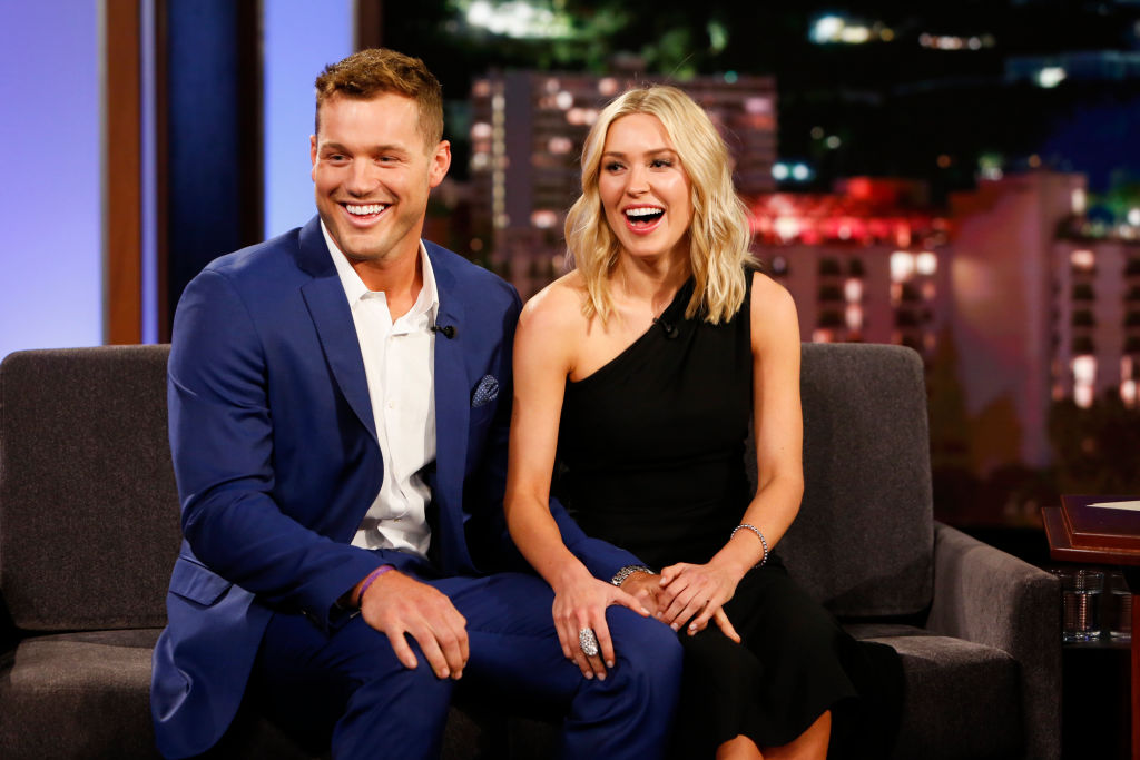 Colton Underwood and Cassie Randolph | Randy Holmes via Getty Images