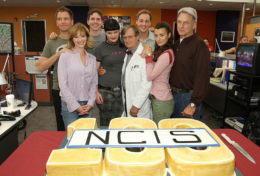 David McCallum with NCIS Cast|John Shearer/WireImage