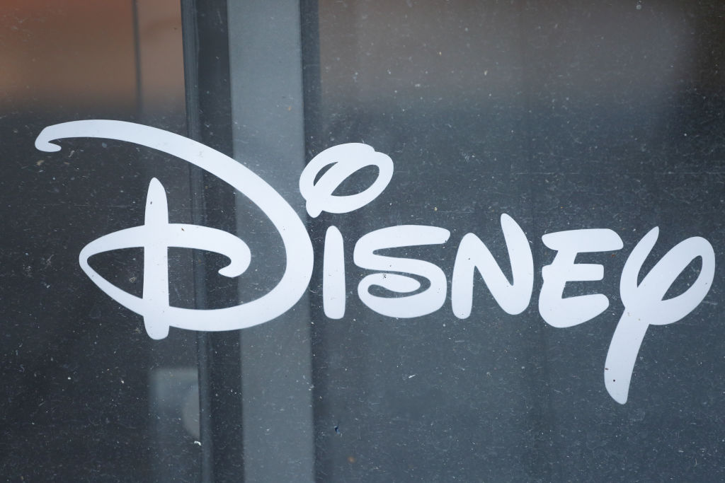 The logo of Disney