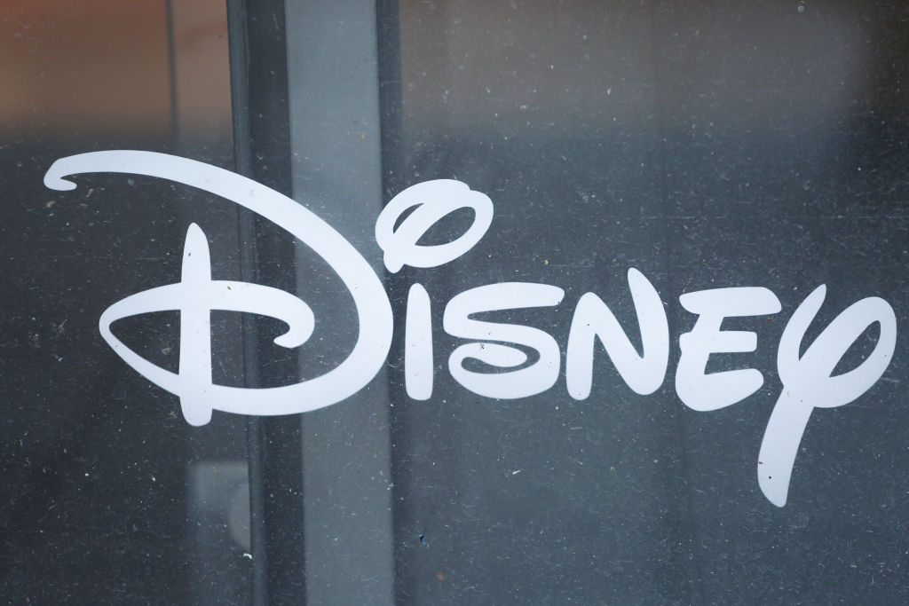 The logo of Disney