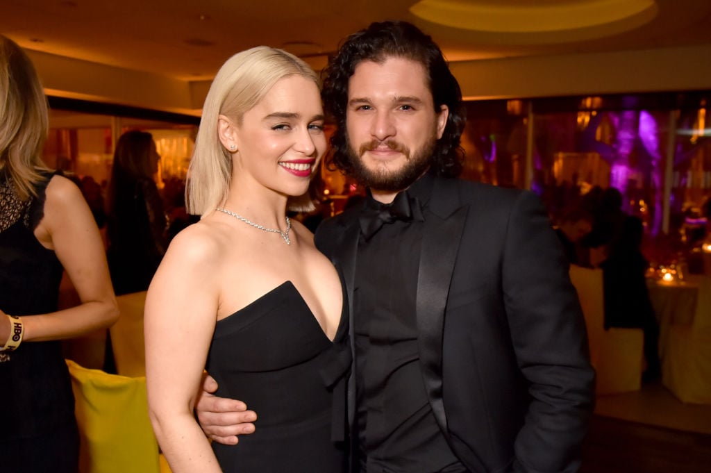 Emilia Clarke and Kit Harington from 'Game of Thrones'