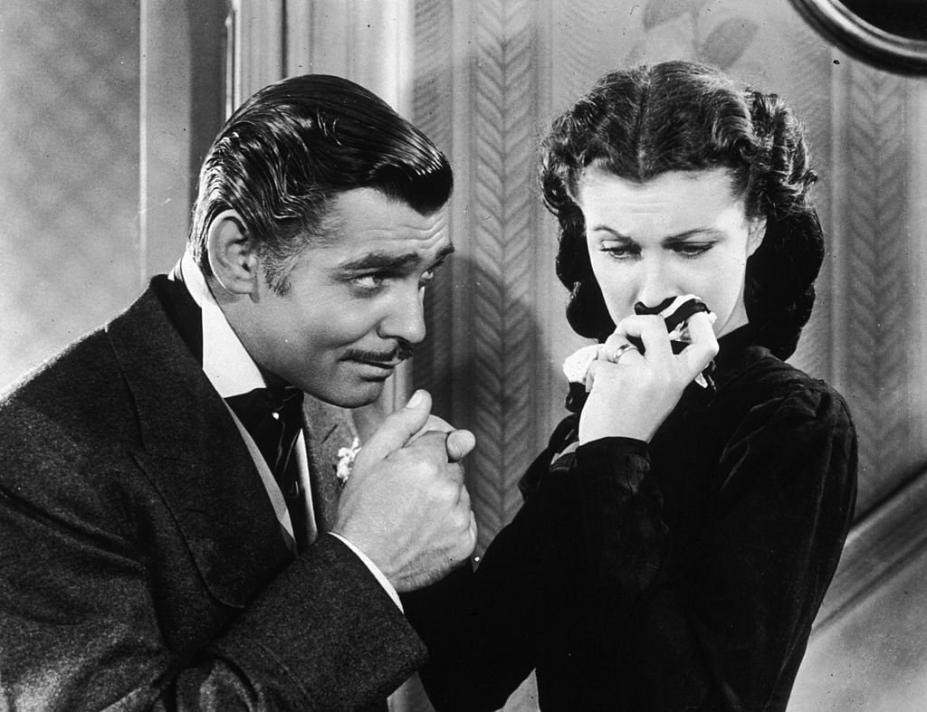 Clark Gable and Vivien Leigh in 'Gone With The Wind'