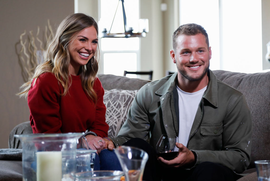 Hannah Brown and Colton Underwood | Josh Vertucci via Getty Images