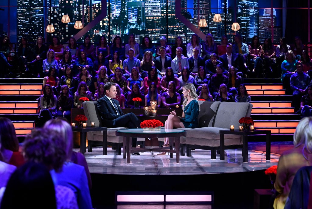 Chris Harrison and Hannah G. | John Fleenor via Getty Images