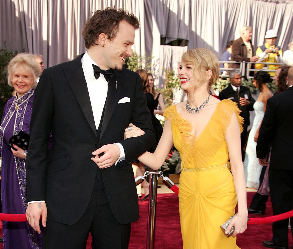 Heath Ledger and Michelle Williams
