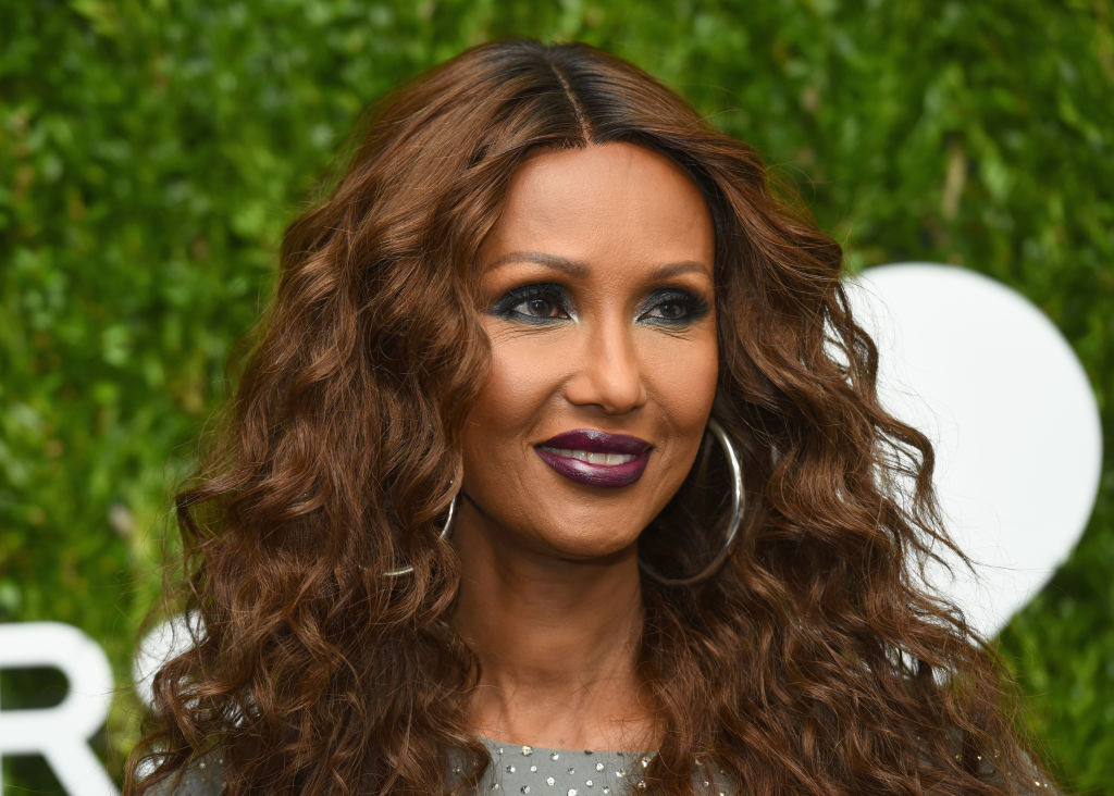 Iman| Jared Siskin/Patrick McMullan via Getty Images