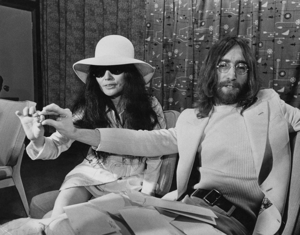 John Lennon and Yoko Ono