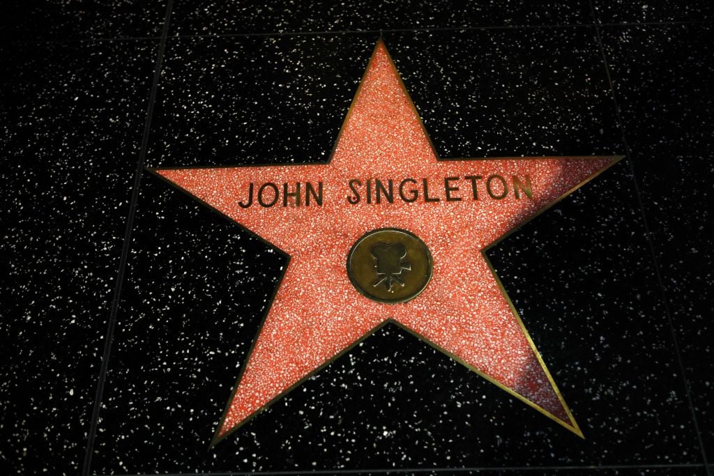 John Singleton's star on the Hollywood Walk of Fame| Raymond Boyd/Getty Images