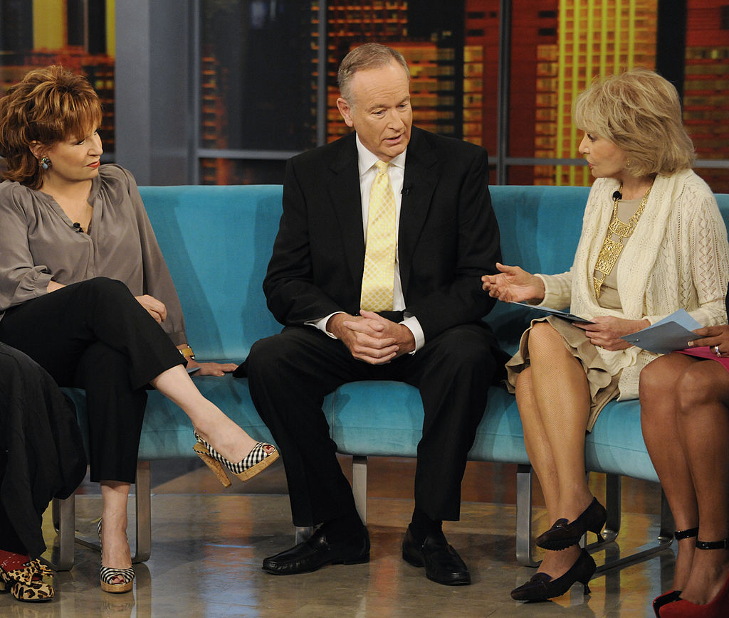 Joy Behar with Bill O'Reilly and Barbara Walters| Donna Svennevik/ABC via Getty Images