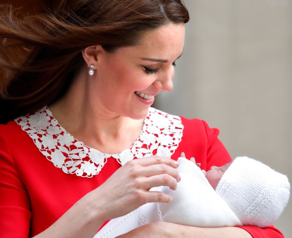 Kate Middleton and Prince Louis