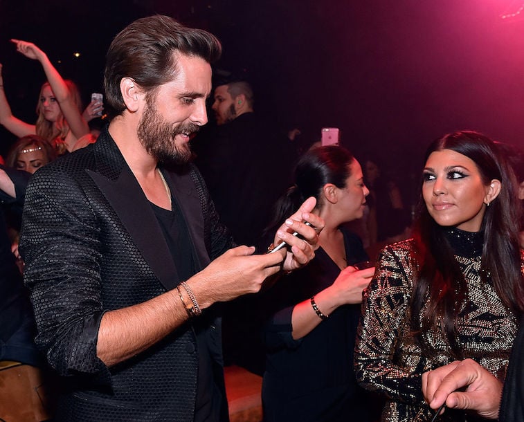 Kourtney Kardashian and Scott Disick