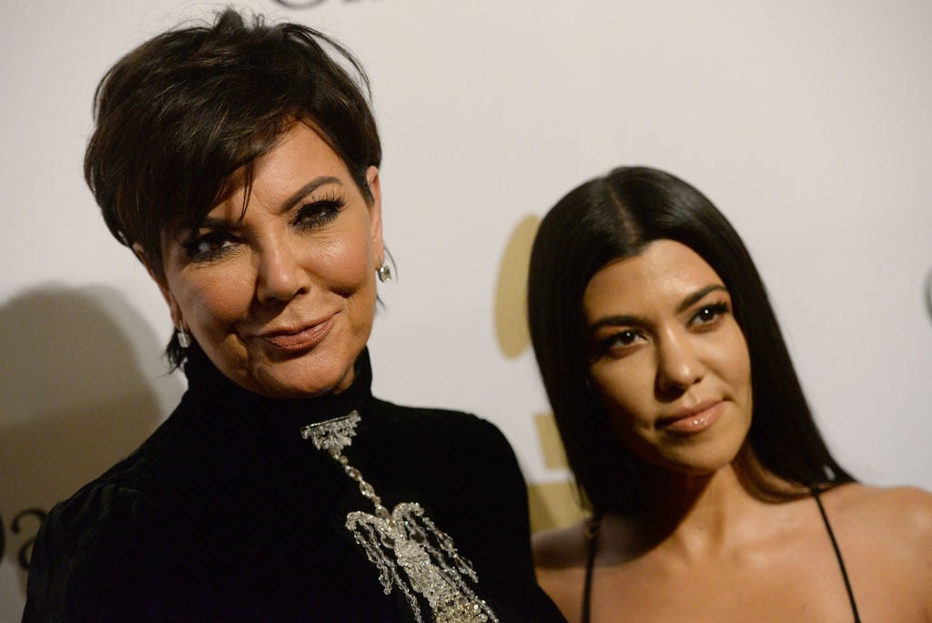 Kris Jenner and Kourtney Kardashian