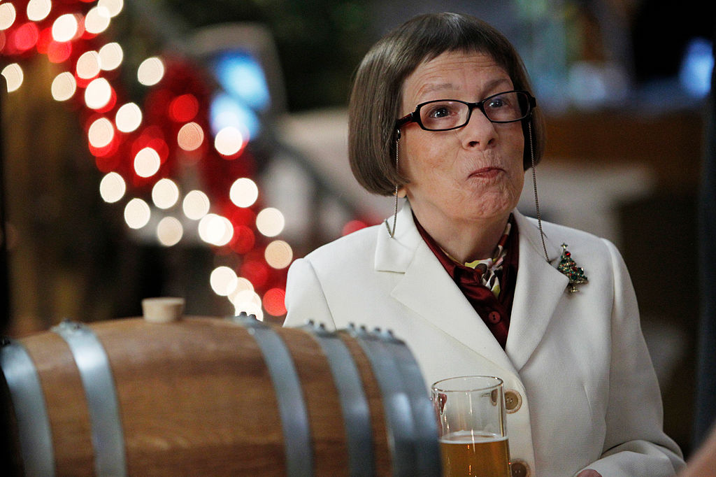 Linda Hunt on the set of NCIS: Los Angeles|Cliff Lipson/CBS via Getty Images