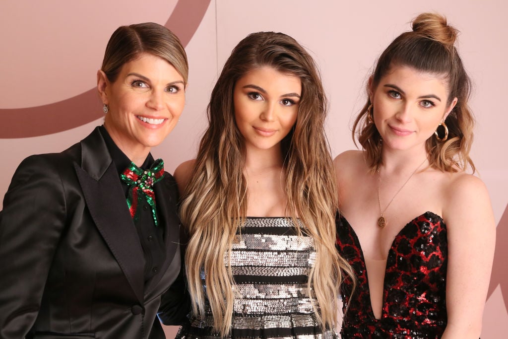 Lori Loughlin, Olivia Jade Giannulli and Isabella Rose Giannulli