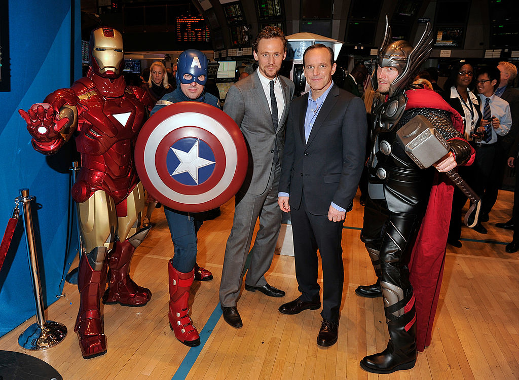 Marvel Studios Celebrates Release Of "Marvel's The Avengers" At The New York Stock Exchange