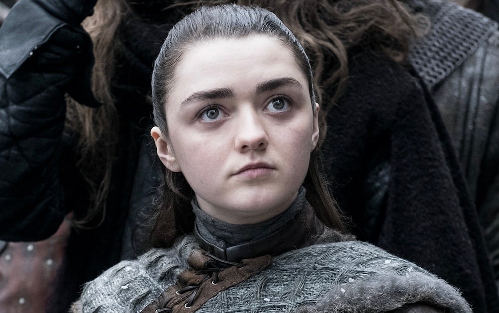 Maisie Williams as Arya Stark on "Game of Thrones"
