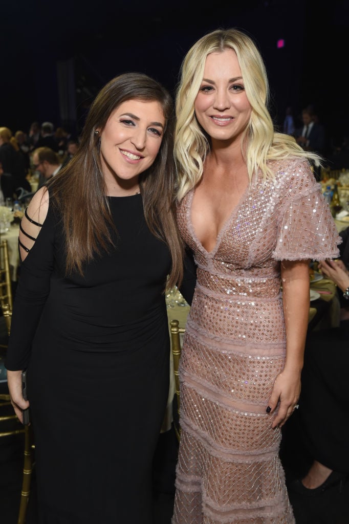 Are Kaley Cuoco and Mayim Bialik from 'The Big Bang Theory' Friends in