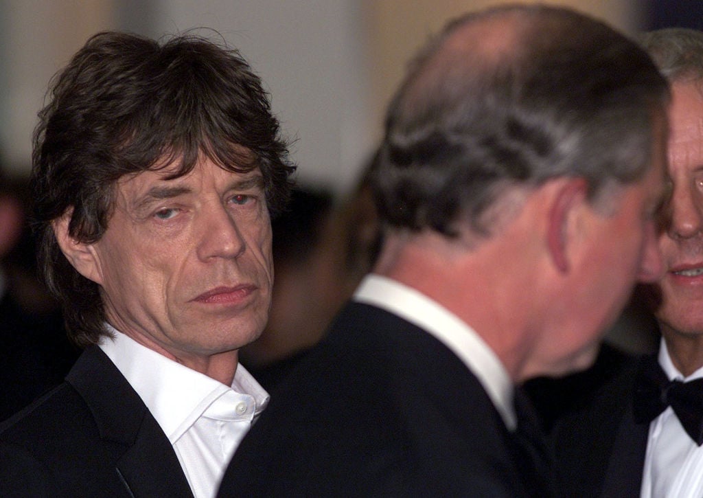 Mick Jagger and Prince Charles