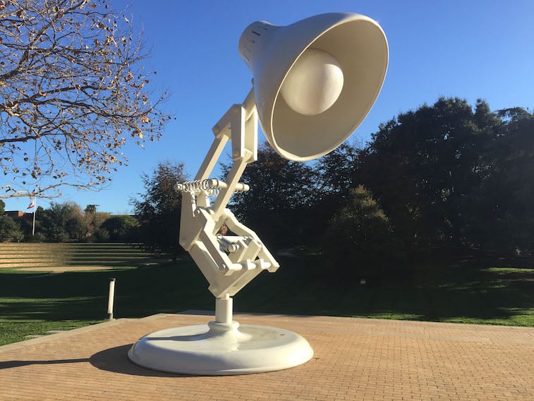 Pixar's iconic desktop lamp mascot