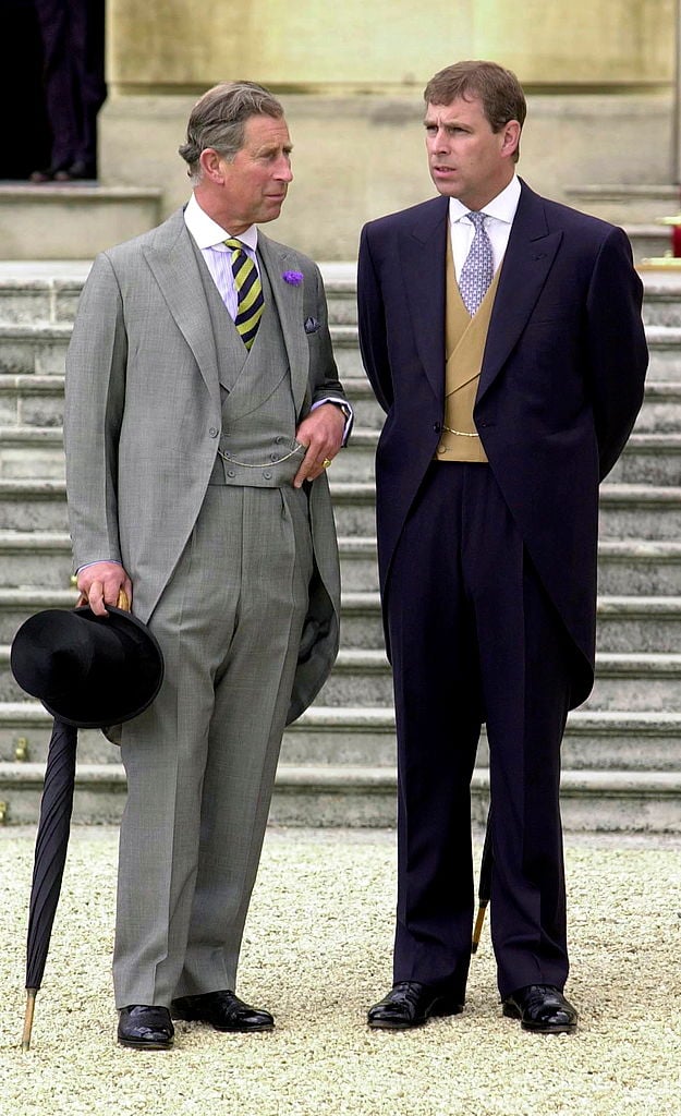 Prince Charles and Prince Andrew 