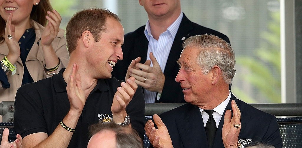 Prince William and Prince Charles