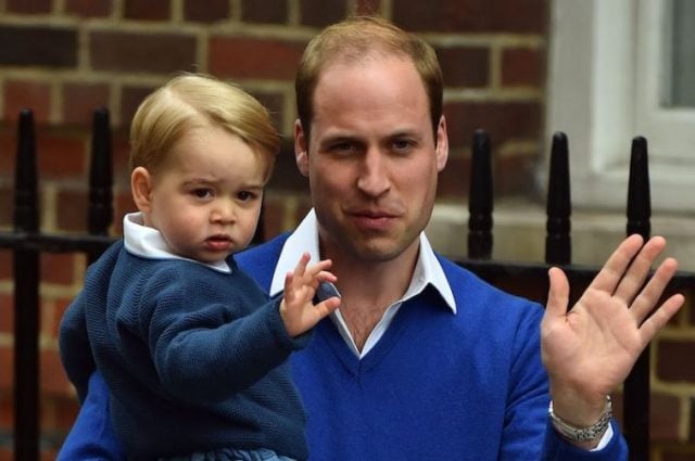 Prince William and Prince George