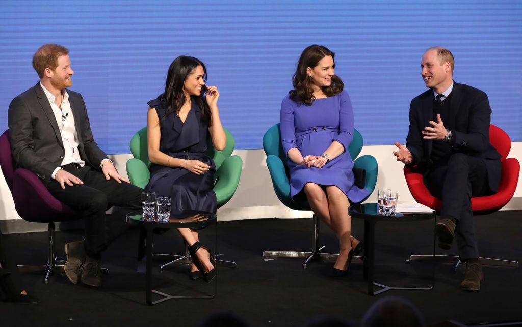 Prince William, Kate Middleton, Prince Harry, Meghan Markle