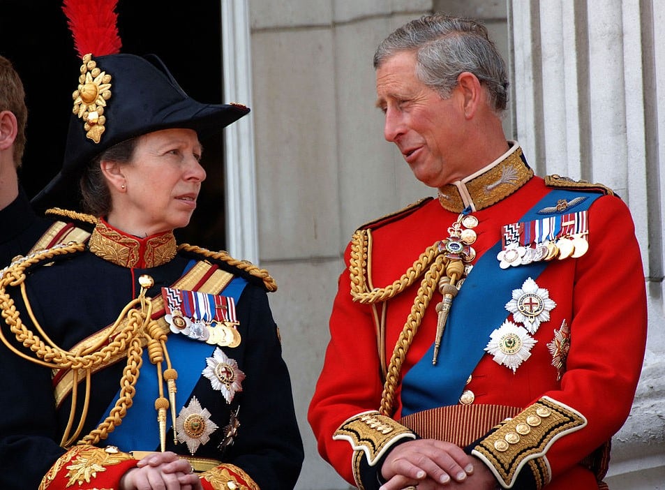 Princess Anne and Prince Charles