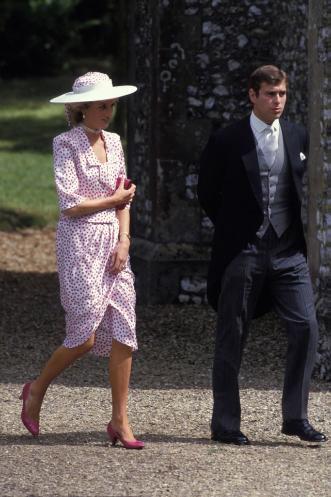 Princess Diana and Prince Andrew