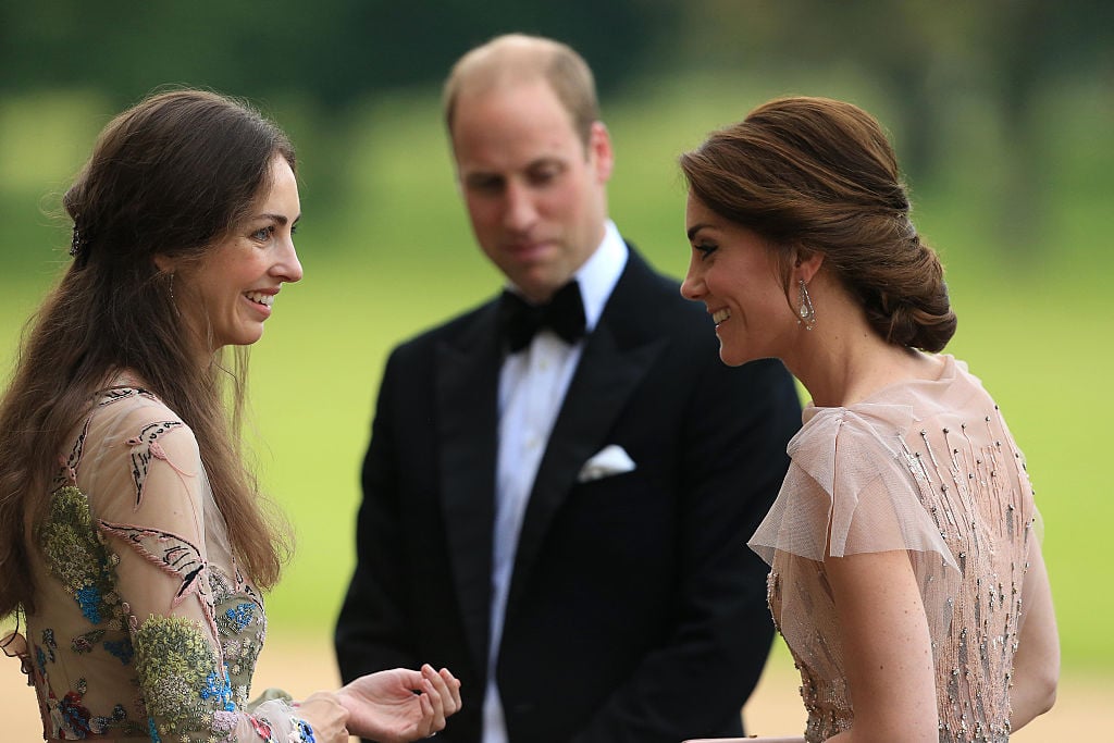 Rose Hanbury, Kate Middleton, and Prince William