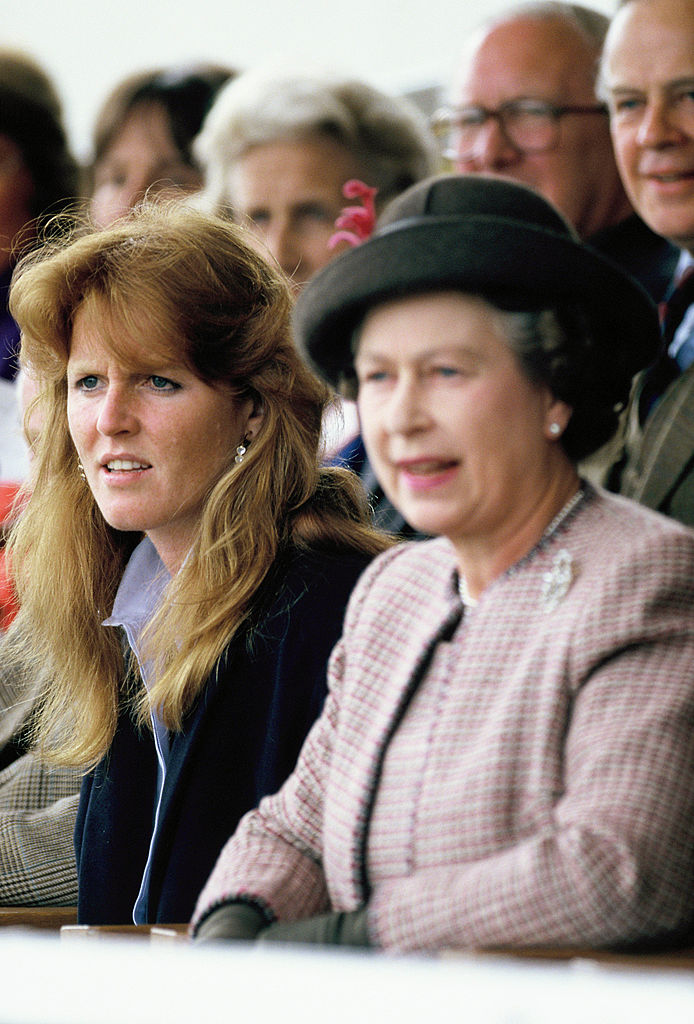 Sarah, Duchess of York and Queen Elizabeth II