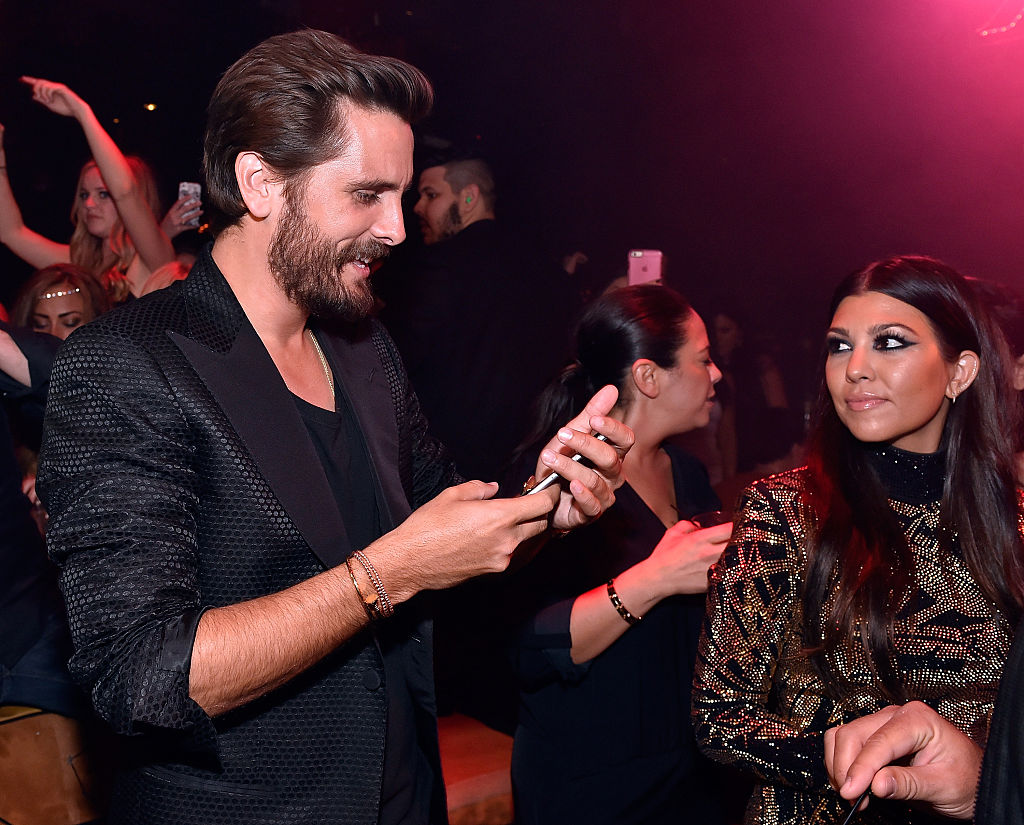 Scott Disick and Kourtney Kardashian