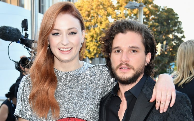 Sophie Turner and Kit Harington
