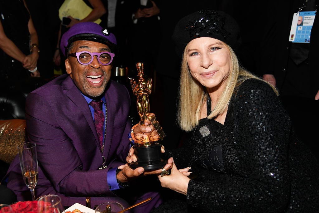 Spike Lee and Barbra Streisand