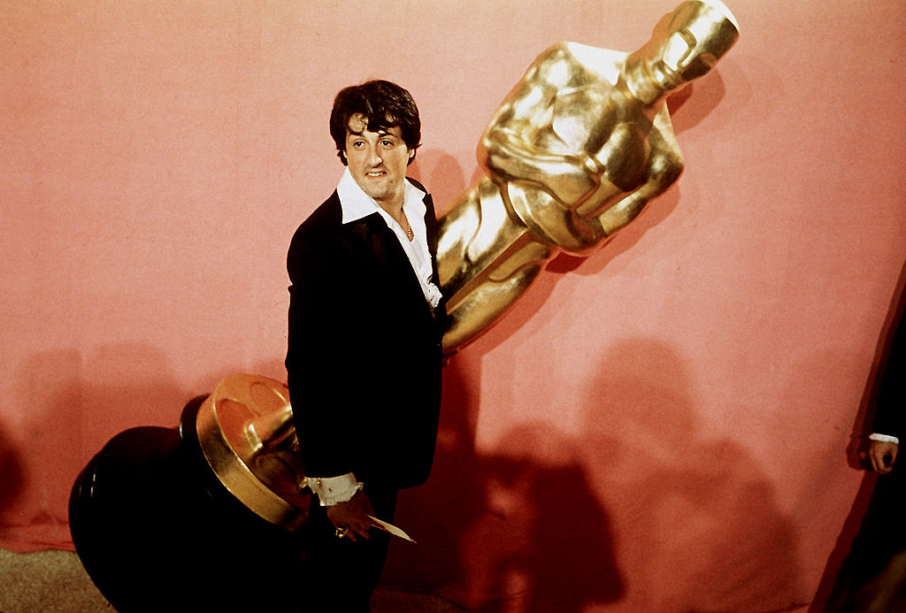 Sylvester Stallone at the Academy Awards