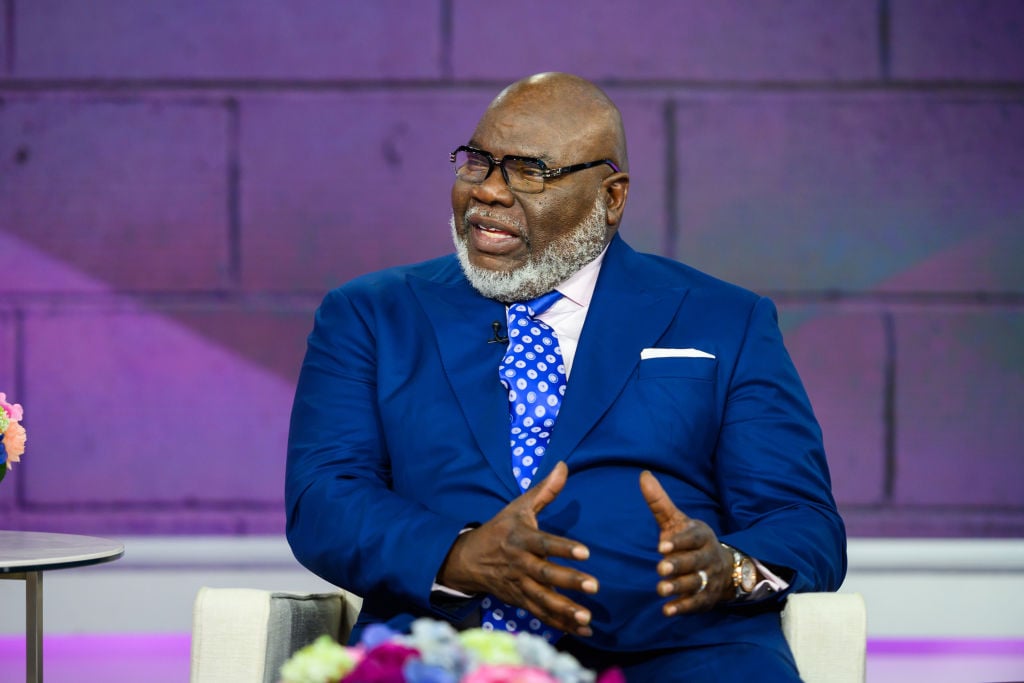 T.D. Jakes on the Today Show| Nathan Congleton/NBC/NBCU Photo Bank via Getty Images