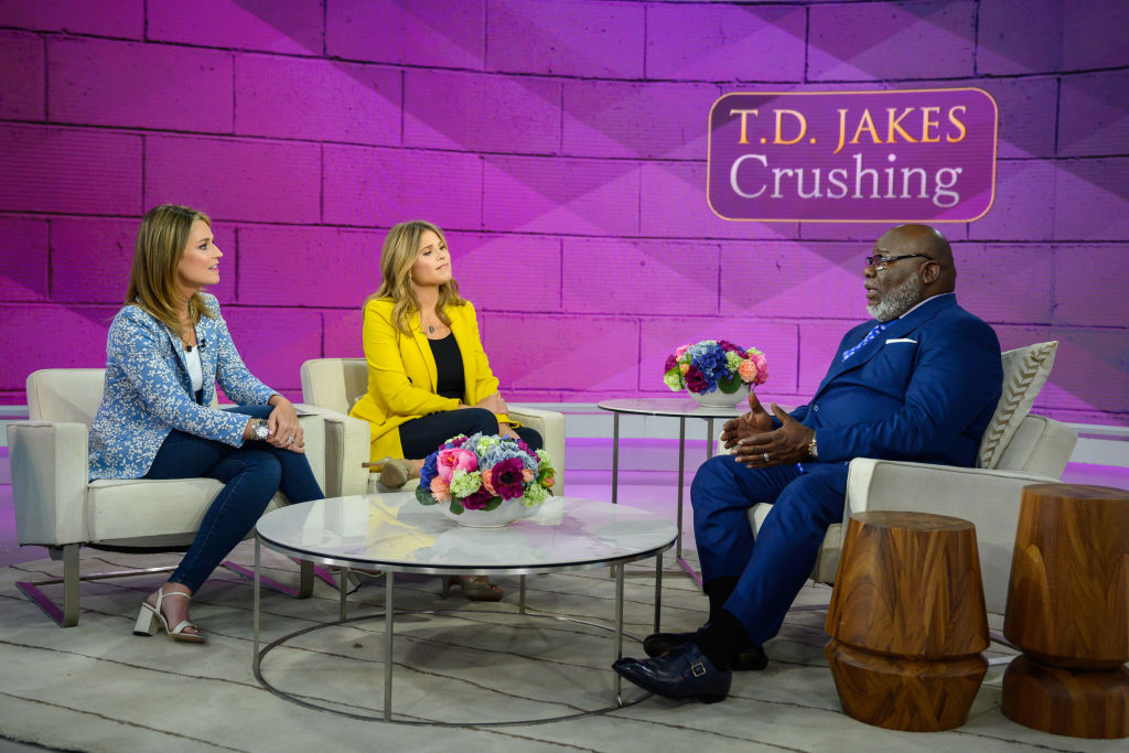 T.D. Jakes on the Today show|Nathan Congleton/NBC/NBCU Photo Bank via Getty Images