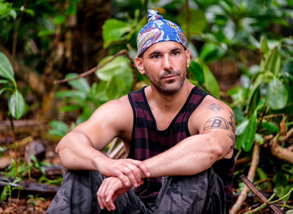 Dan "Wardog" Dasilva on the second episode of SURVIVOR: Edge of Extinction