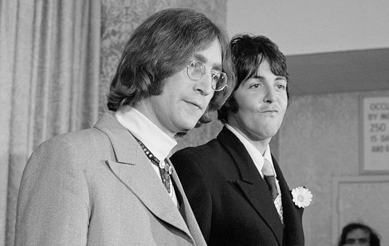 Image result for Paul McCartney and John Lennon - Yesterday
