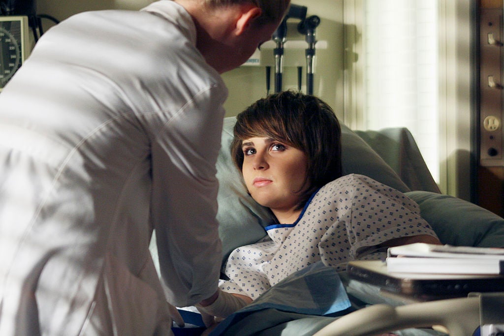 Mae Whitman as Heather on Grey's Anatomy