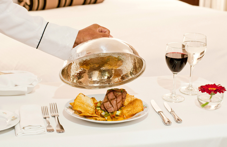 Room service tray