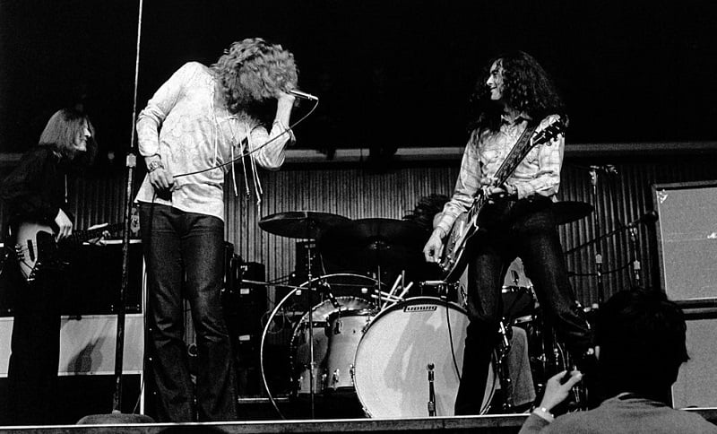 Led Zeppelin Singles Chart History