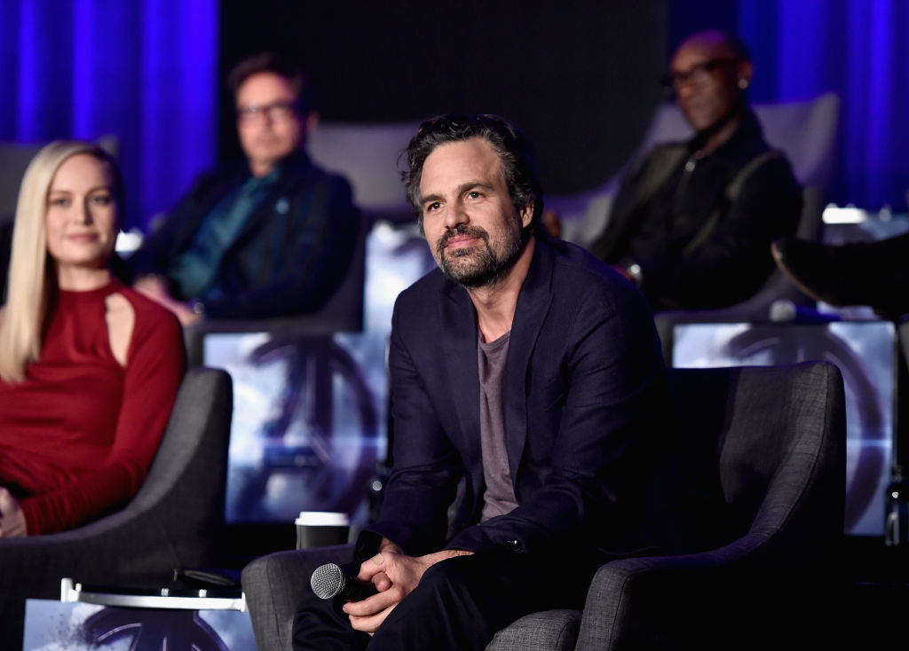 Mark Ruffalo at Marvel Studios' "Avengers: Endgame" Global Junket Press Conference