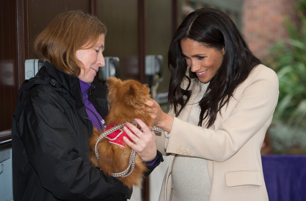 Meghan Markle Visits Mayhew