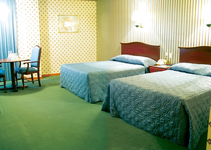 Room in older hotel